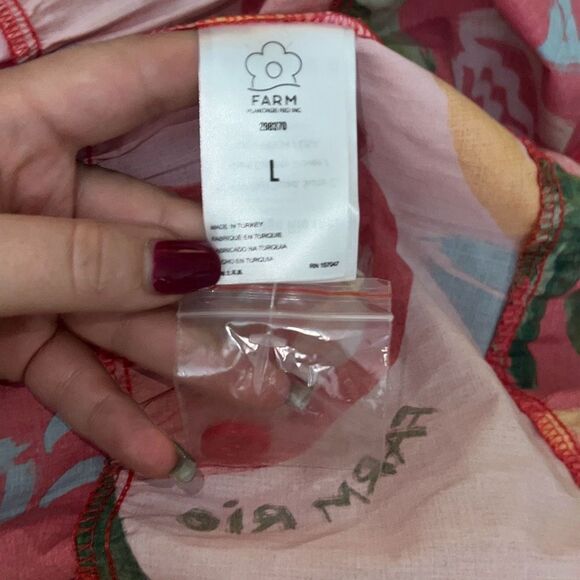 ✨Farm Rio
Mixed Fruits Ocean Mini Dress✨ - Picture 11 of 12